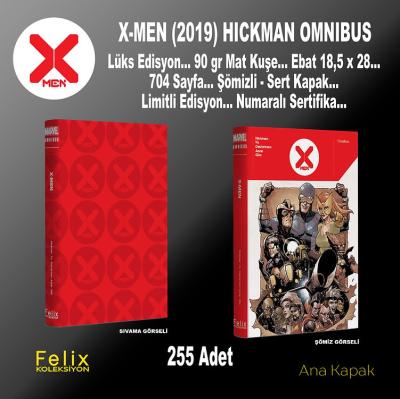 X-Men (2019) Jonathan Hickman Omnibus Ana Kapak Jonathan Hickman
