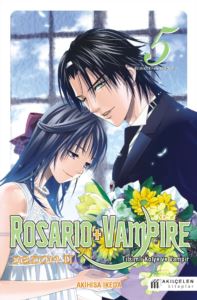 Rosario + Vampire Tılsımlı Kolye ve Vampir Sezon 2 Cilt 5 Akihisa İked