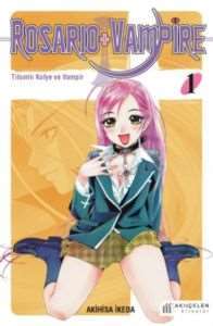 Rosario + Vampire Tılsımlı Kolye ve Vampir 1 Akihisa İkeda