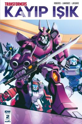 Transformers Kayıp Işık Bölüm 2 Kapak A