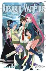 Rosario + Vampire Tılsımlı Kolye ve Vampir 10 Akihisa İkeda