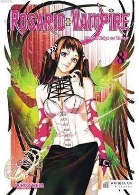 Rosario + Vampire Tılsımlı Kolye ve Vampir 8 Akihisa İkeda