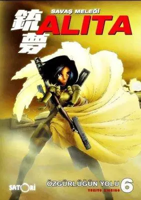 Savaş Meleği Alita Cilt 1-2-3-4-5-6-7-8-9 Set (9 Ayrı Kitap) Yukito Kı