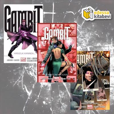 Gambit Cilt 1-2-3 Set (Hırsızlık Kanında-Tombstone'un Ezgisi-Hırsızlar