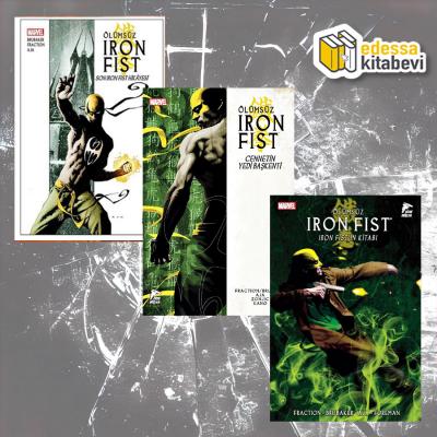 Ölümsüz Iron Fist Cilt 1-2-3 Set (Son Iron Fist Hikayesi - Cennetin Yedi Başkenti - Iron Fist'in Kitabı)