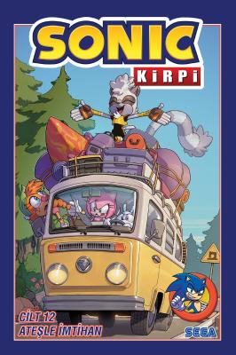 Kirpi Sonic Cilt 12 - Ateşle İmtihan Evan Stanley