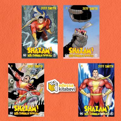 Shazam! Kötü Canavarlar Topluluğu 1-2-3-4 Fasikül Set (4 Ayrı Fasikül)